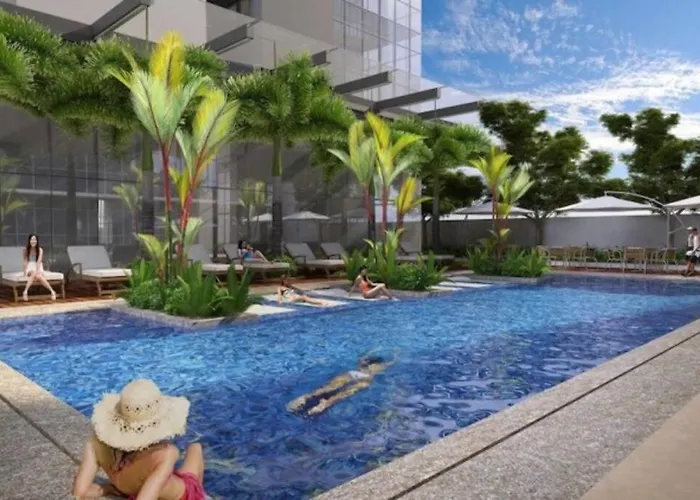 Free Parking With Balcony And View At Uptown Parksuites Bgc Apartamento *